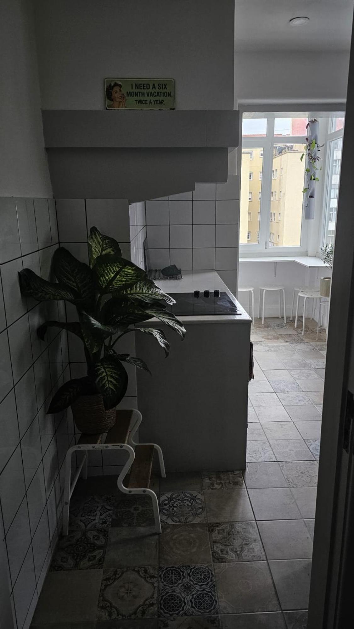 Habitacion Privada Para 3 Grande Con Balcon Lisboa Ngoại thất bức ảnh